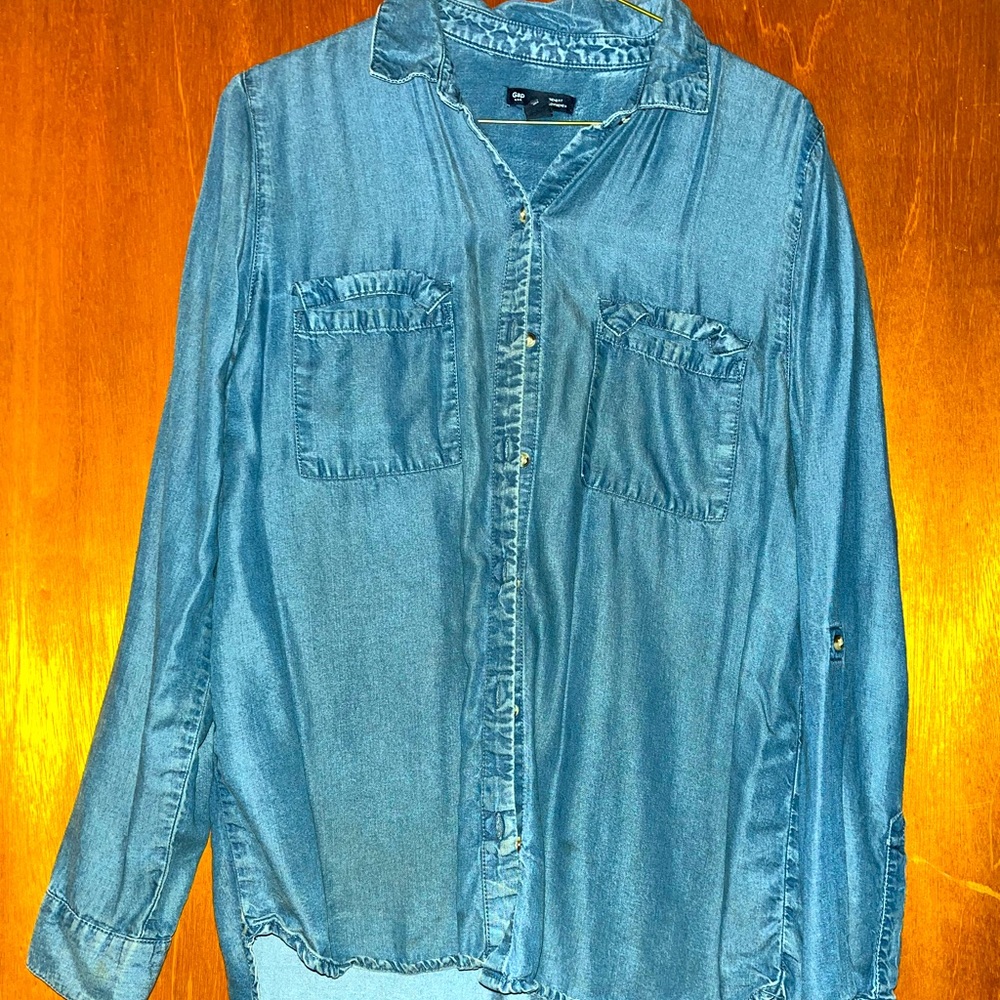 Gap Chambray long sleeve